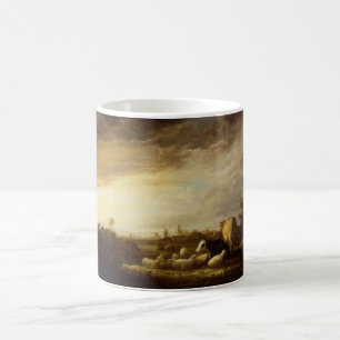 Sunset near Dordrecht, Cuyp/ アルベルト・カ Coffee Mug