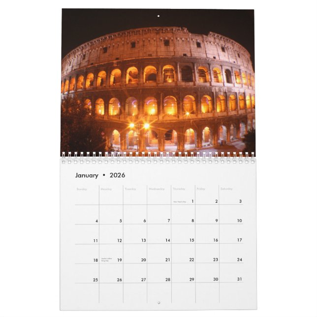 Sunset & Nights, 2013 Calendar (Jan 2026)