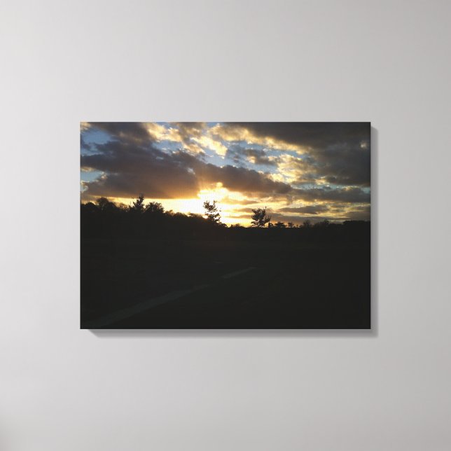 Sunset Nights Canvas Print (Front)