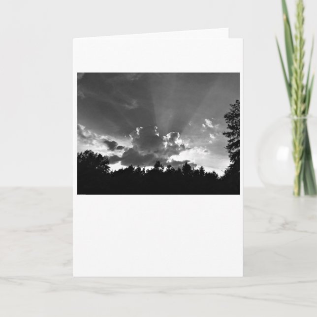 Sunset / Noir, card (Front)