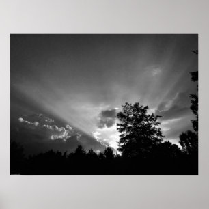 Sunset / Noir, Poster