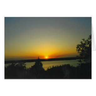 Sunset Note Card