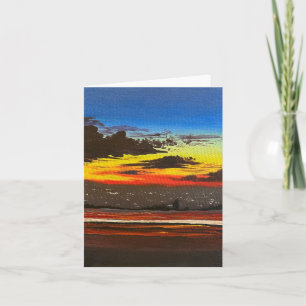 Sunset Note Card