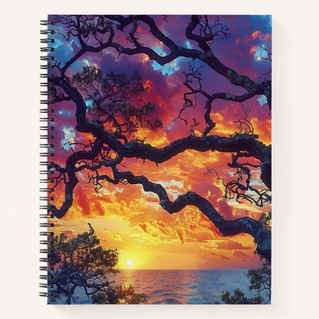 Sunset Notebook (Front)