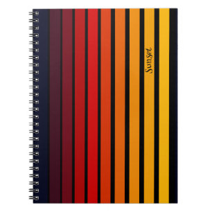 Sunset Notebook