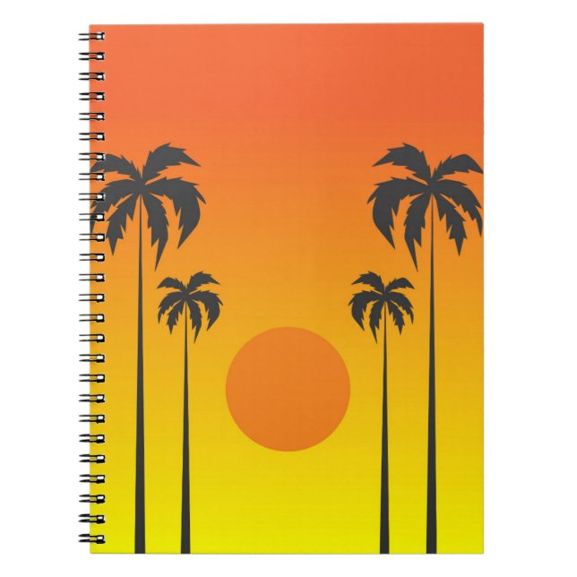 Sunset Notebook (Front)