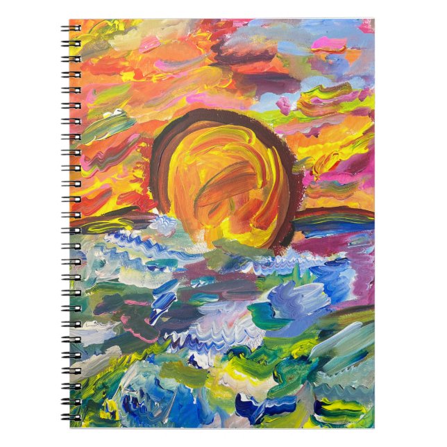 Sunset Notebook (Front)
