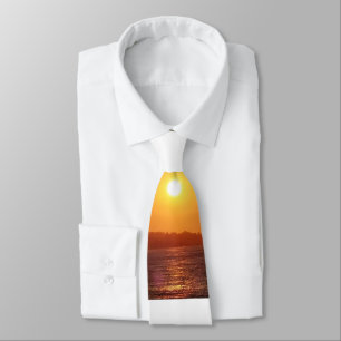 Sunset Ocean Tie