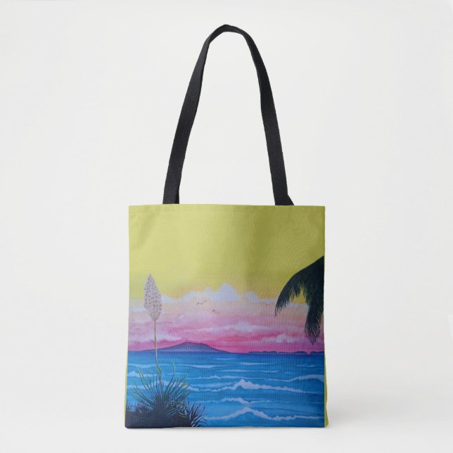 Sunset Ocean  Tote Bag (Front)