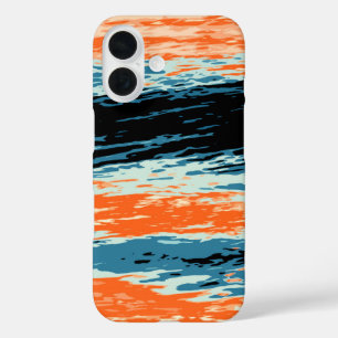 Sunset/Ocean/Wave/Sea iPhone 16 Case