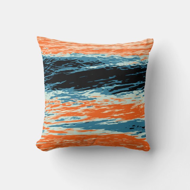 Sunset/Ocean/Wave/Sea Cushion (Front)