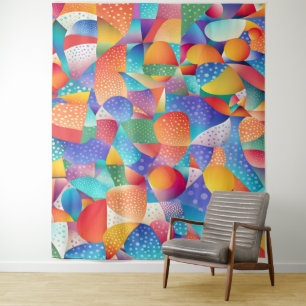 Sunset Ocean Waves Tapestry
