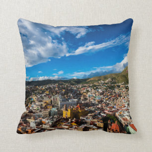 Sunset Of Guanajuato Cushion