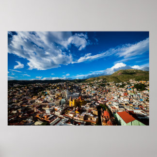 Sunset Of Guanajuato Poster