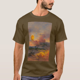 Sunset Oil Painting Beautiful fine art T-Shirt