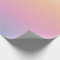 Sunset Ombre Peach Pink Purple Wrapping Paper