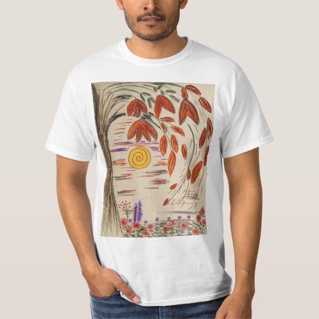 Sunset on boulevard T-Shirt (Front)