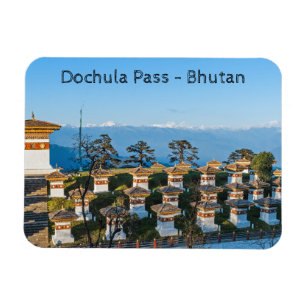 Sunset on Dochula Pass - Bhutan, Himalaya Magnet