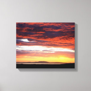 Sunset on Islay, Scotland Canvas Print