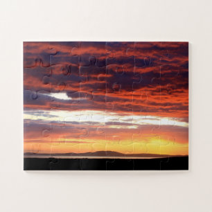 Sunset on Islay, Scotland Jigsaw Puzzle