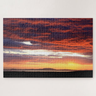 Sunset on Islay, Scotland Jigsaw Puzzle