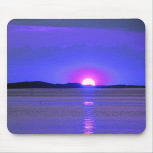 Sunset on Lake Mouse Mat
