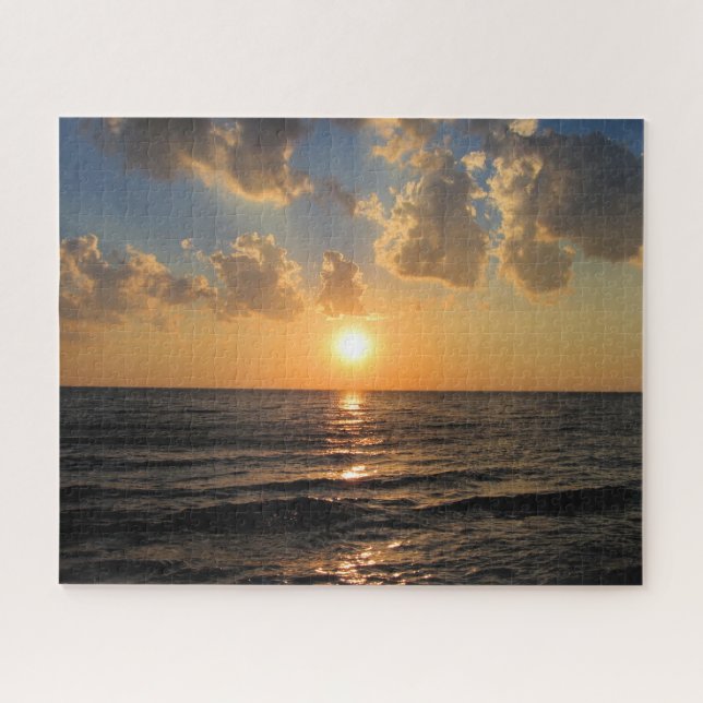 Sunset on Lake Superior - Michigan - 16x20 -520 pc Jigsaw Puzzle (Horizontal)