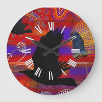 Sunset on Lake Wendouree Australian Aboriginal Art