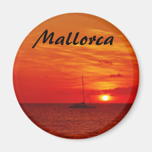 Sunset on Mallorca - Souvenir Magnet