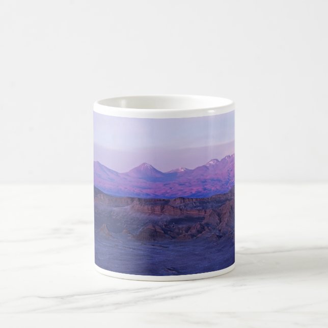 Sunset on Moon Valley - Chile Coffee Mug (Center)