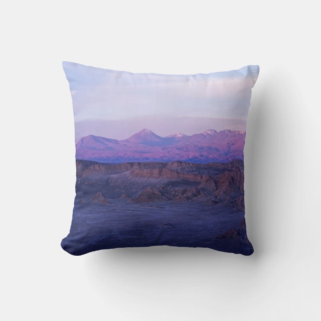 Sunset on Moon Valley - Chile Cushion (Front)
