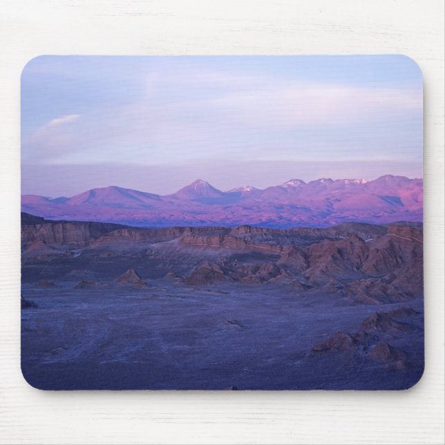 Sunset on Moon Valley - Chile Mouse Mat (Front)