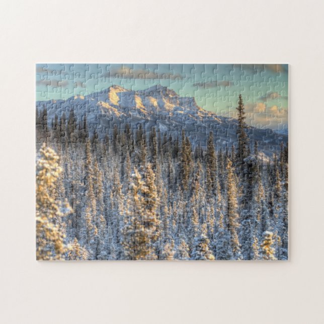 Sunset on Mount Fellows Jigsaw Puzzle (Horizontal)