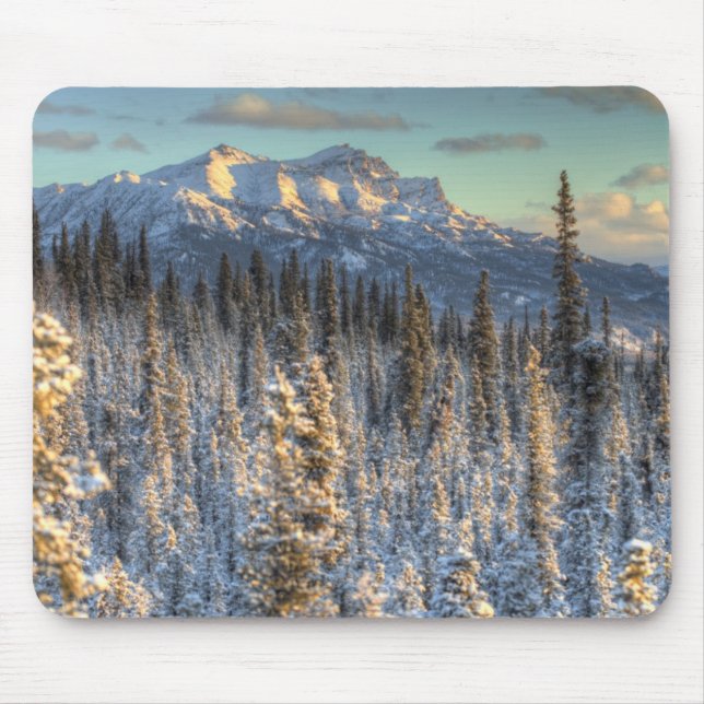 Sunset on Mount Fellows Mouse Mat (Front)