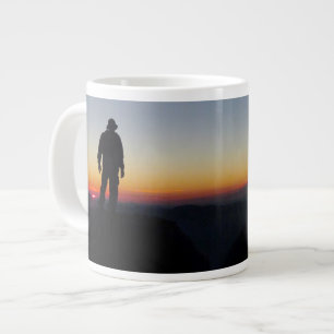 Sunset on Mt Whitney - John Muir Trail Large Coffee Mug