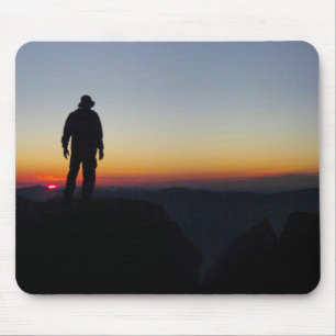 Sunset on Mt Whitney - John Muir Trail Mouse Mat