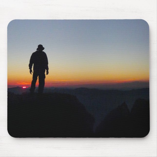 Sunset on Mt Whitney - John Muir Trail Mouse Mat (Front)
