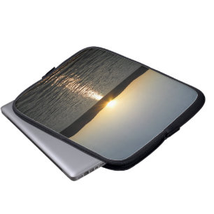 Sunset on Onota Lake: Vertical Laptop Sleeve