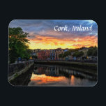 Sunset on River Lee, Cork Ireland Magnet<br><div class="desc">I am an ametuer photographer trying to grab as many photos of this city that I love so much! There is a lot of love that goes into these photos and I love the idea of having real photos on a magnet to take home with you. Ireland has some amazing...</div>