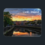 Sunset on River Lee, Cork Ireland Magnet<br><div class="desc">I am an ametuer photographer trying to grab as many photos of this city that I love so much! There is a lot of love that goes into these photos and I love the idea of having real photos on a magnet to take home with you. Ireland has some amazing...</div>