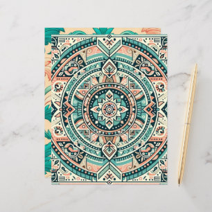 Sunset on Sea Patterned Scrapbook Paper