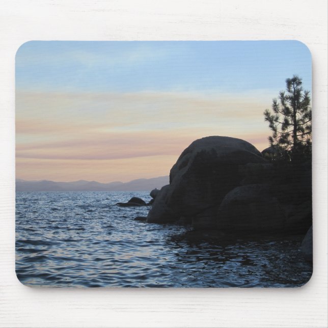 Sunset On Tahoe Mouse Mat (Front)