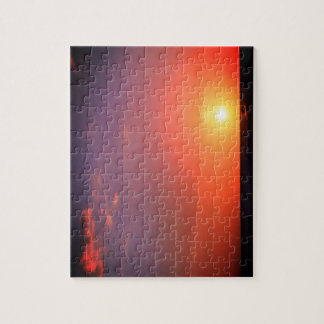 Sunset on the Beach Puzzle