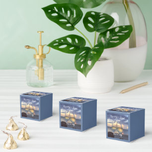Sunset On The Beach Wedding Favor Boxes