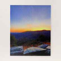 Sunset on the Blue Ridge Parkway