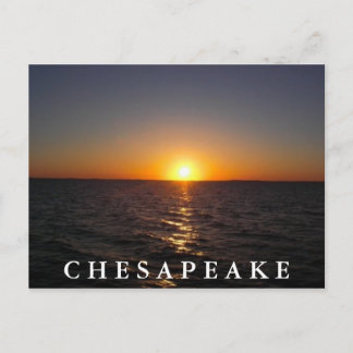 Sunset on the Chesapeake Postcard