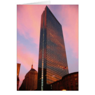 Sunset on the Hancock Tower