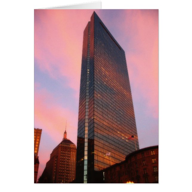 Sunset on the Hancock Tower (Front)