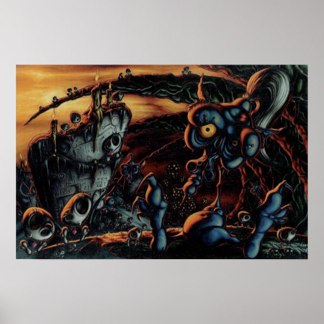 Sunset on the Hill Poster (Front)