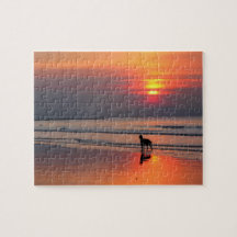 Sunset on the Irish Sea - 8x10 - 110 pcs